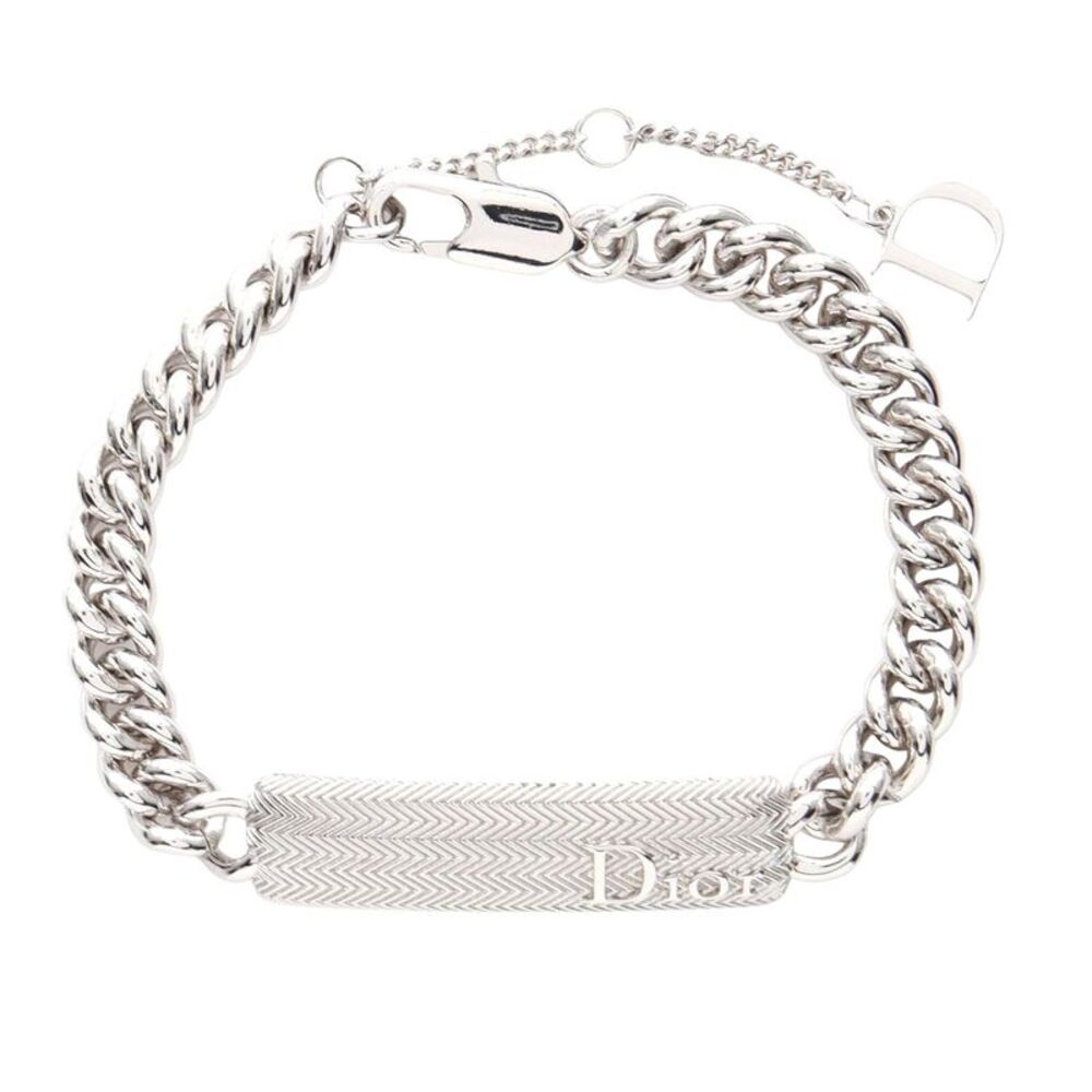 Dior Stainless Steel Chain Link Bracelet - Picture 1 of 6